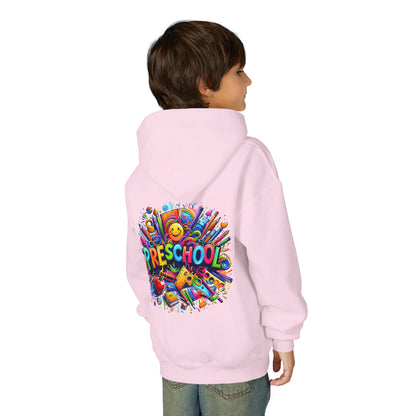 Preschool Kids Hoodie — Colorful Back-to-School Preschool Design