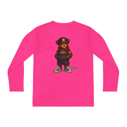 Kids Bear Graphic Long Sleeve Tee — Urban Streetwear Youth Shirt