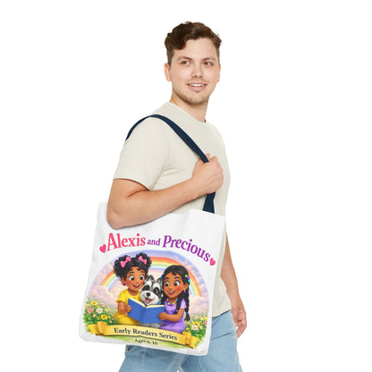 Children's Tote Bag – "Alexis and Precious" Early Readers Book Design