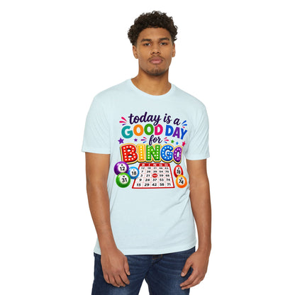 Bingo T-Shirt — "Today Is a Good Day for Bingo" Colorful Game Night Tee