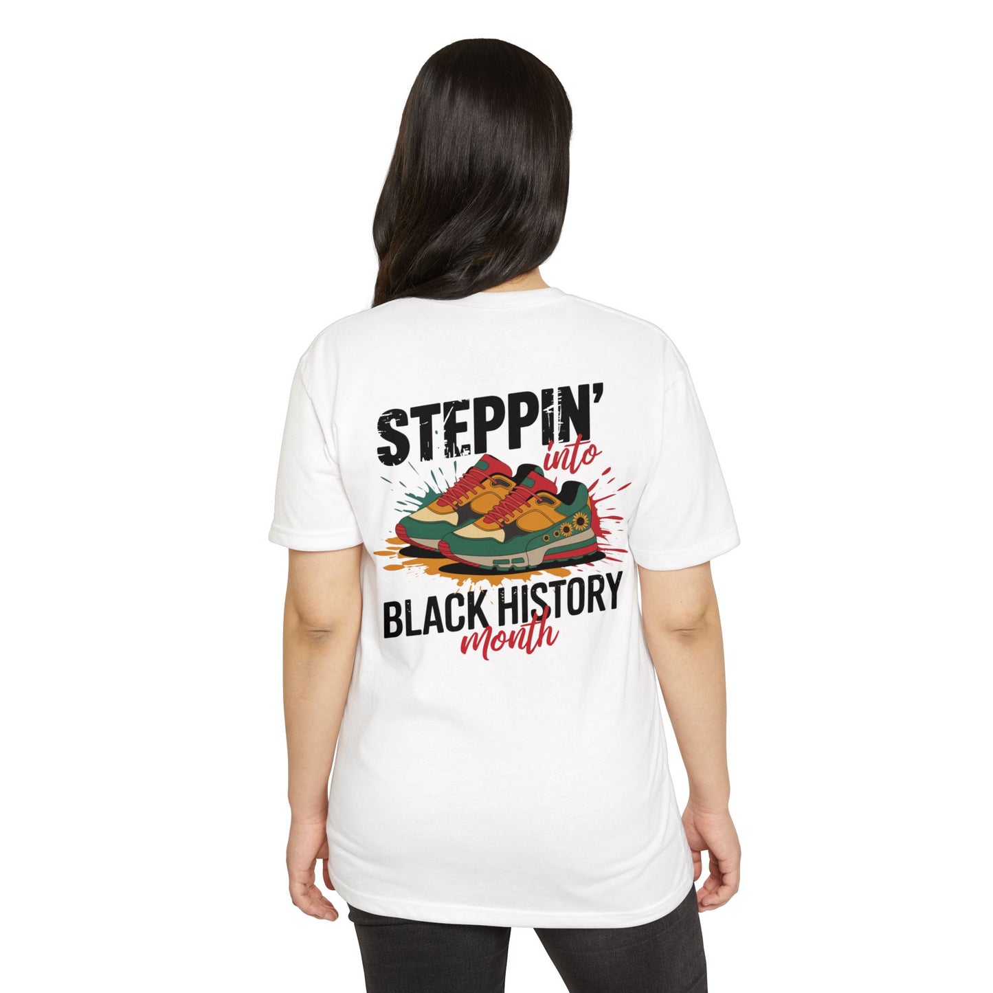 Steppin' Into Black History Month T-Shirt