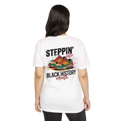 Steppin' Into Black History Month T-Shirt