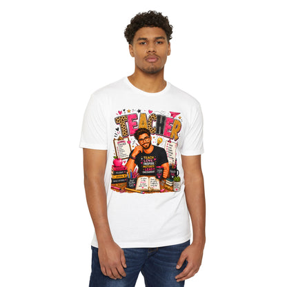 Teacher Appreciation T-Shirt — "Teach Love Inspire" Colorful Teacher Graphic Tee