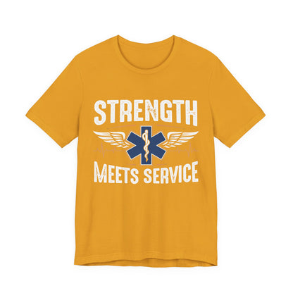 Strength Meets Service EMS T-Shirt