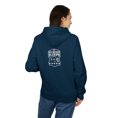 911 Never Sleeps Hoodie – First Responder Tribute Pullover