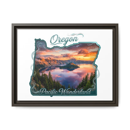 Matte Canvas, Framed (Multi-color)