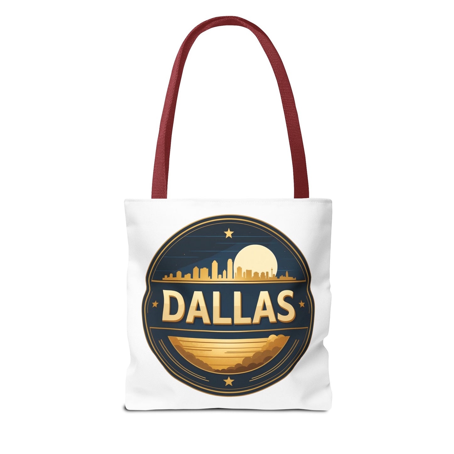 Dallas Skyline Circle Tote