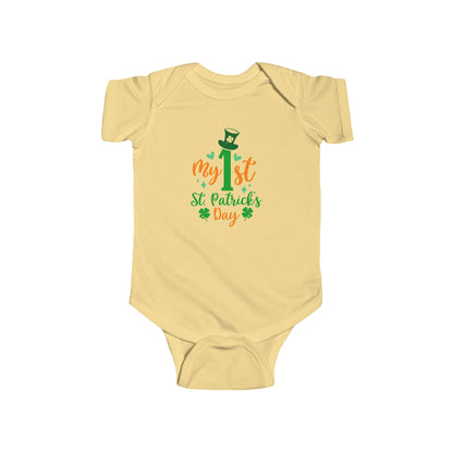 My 1st St. Patrick's Day Baby Bodysuit - Infant St. Patty's Onesie