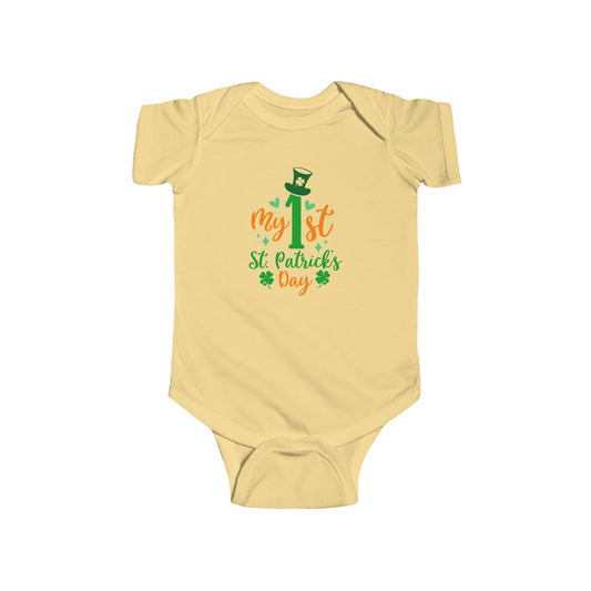 My 1st St. Patrick's Day Baby Bodysuit - Infant St. Patty's Onesie