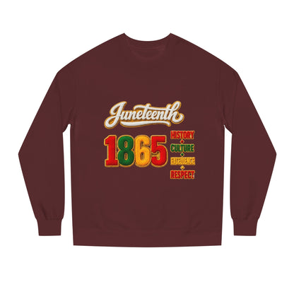Juneteenth 1865 Sweatshirt — History • Culture • Resilience • Respect
