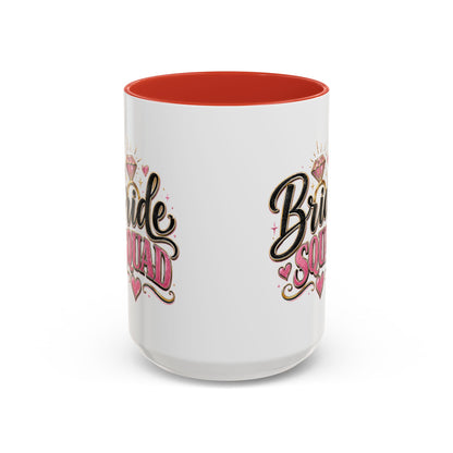 Bride Squad Coffee Mug — Bachelorette Party Gift, Bridal Shower Accent Mug