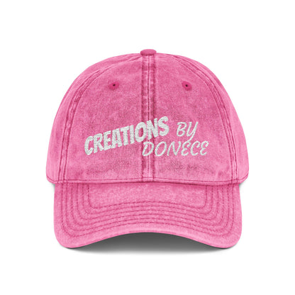 Vintage Cap (Embroidery)