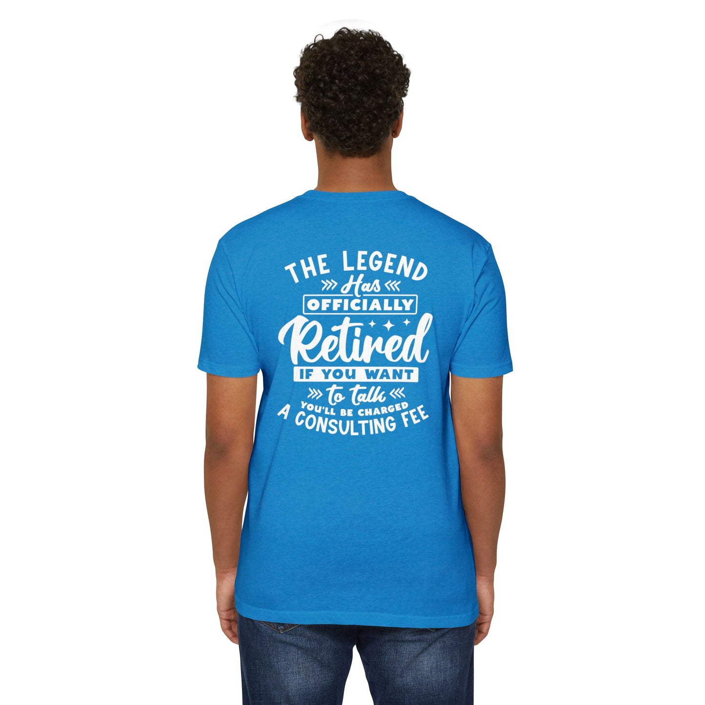 Retired Legend T-Shirt — "The Legend Has Officially Retired" Funny Retirement Tee