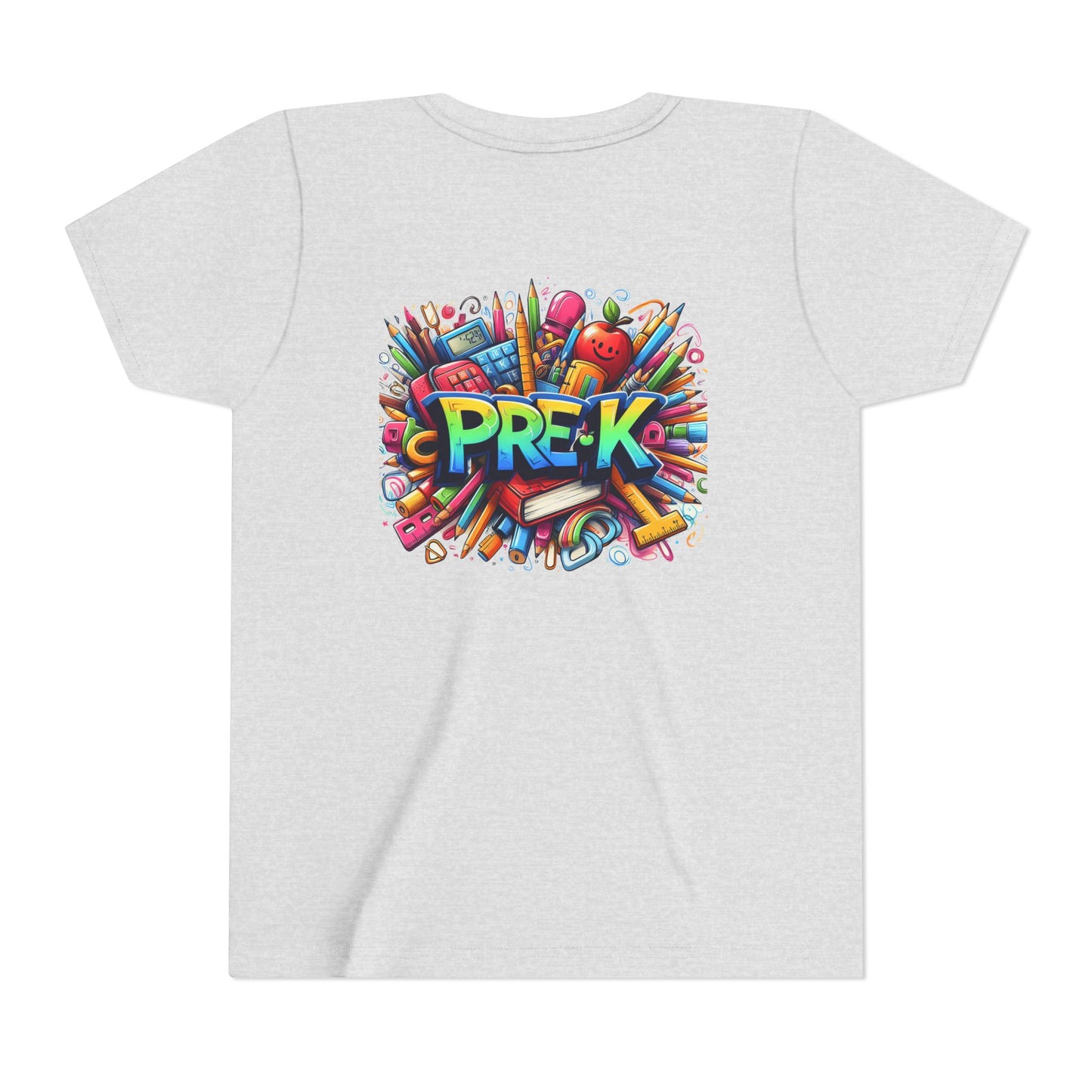 PRE-K Kids Tee — Colorful Back-to-School Pre-K Shirt for Preschoolers