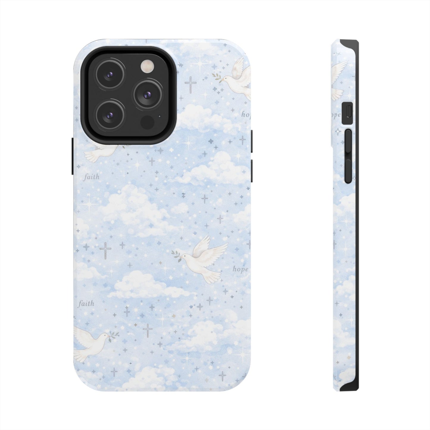 Hope Faith Phone Case | Christian floral iPhone Case