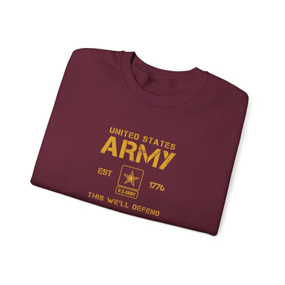 United States Army This We'll Defend Military  Sweatshirt