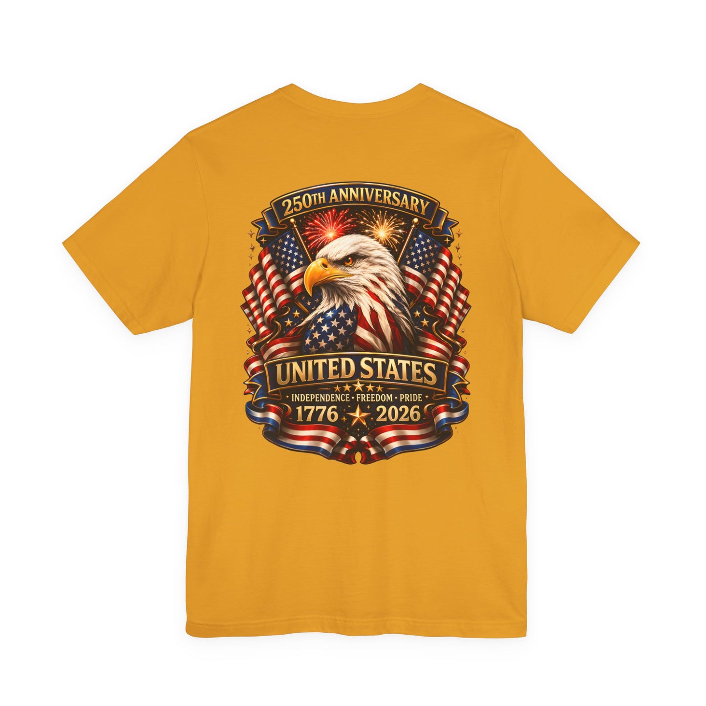 1776–2026 United States 250th Anniversary Eagle T-Shirt