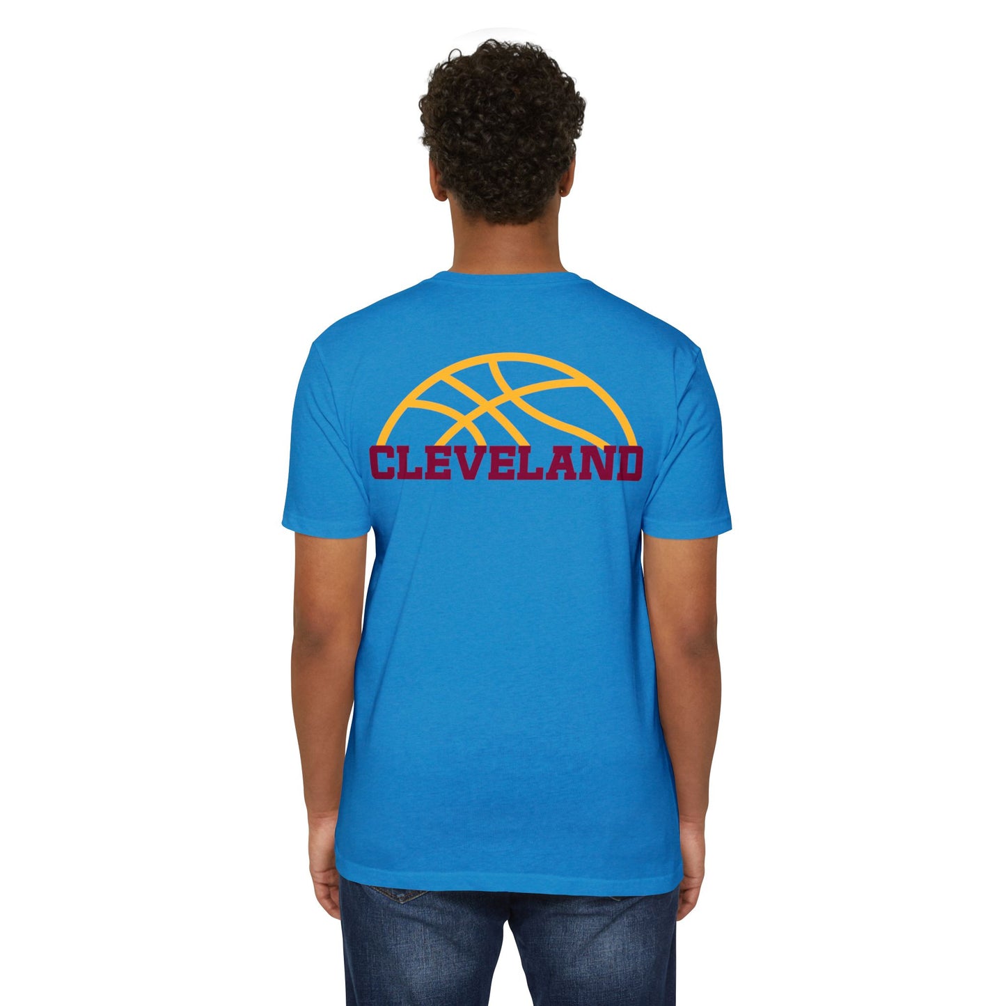 Cleveland  T-Shirt — Retro Hoop Team Tee