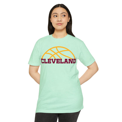 Cleveland  T-Shirt — Retro Hoop Team Tee