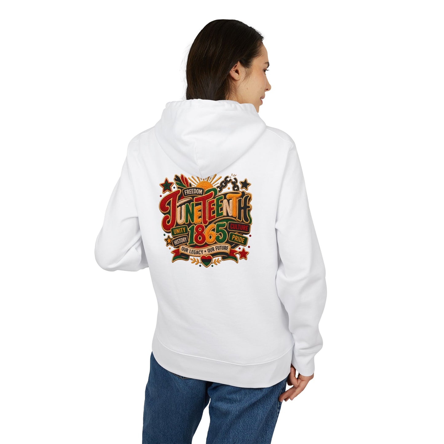 Juneteenth 1865 Hoodie – Celebration Graphic Pullover
