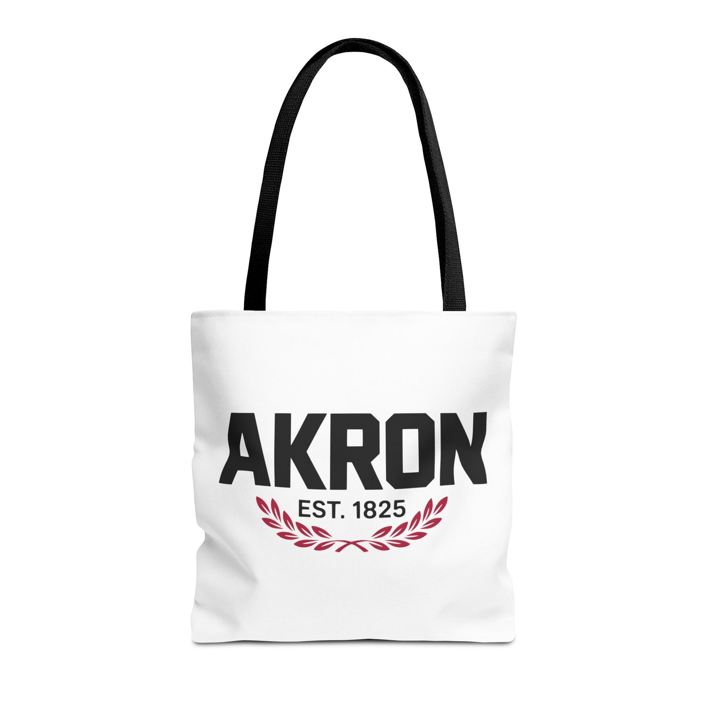 Akron Est. 1825 Tote Bag — City Pride Canvas Tote