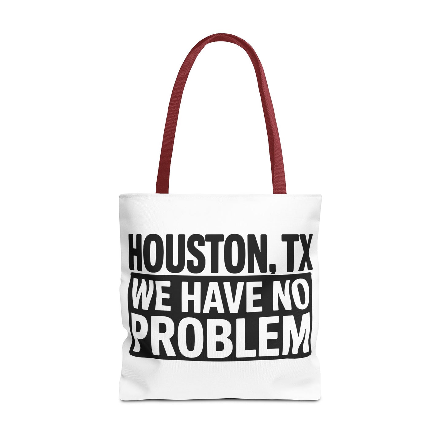 Houston TX Tote Bag — 'We Have No Problem' Graphic Market Tote