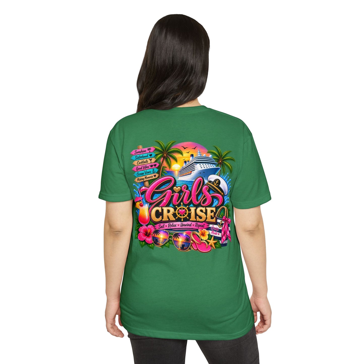 Girls Cruise T-Shirt — Tropical Bachelorette Cruise Shirt
