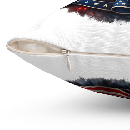 Spun Polyester Square Pillow