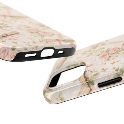 Blooming Blessings Phone Case | Christian Floral iPhone Case