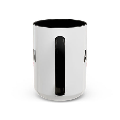Akron Est. 1825 Accent Coffee Mug — Vintage City Pride Ceramic Mug