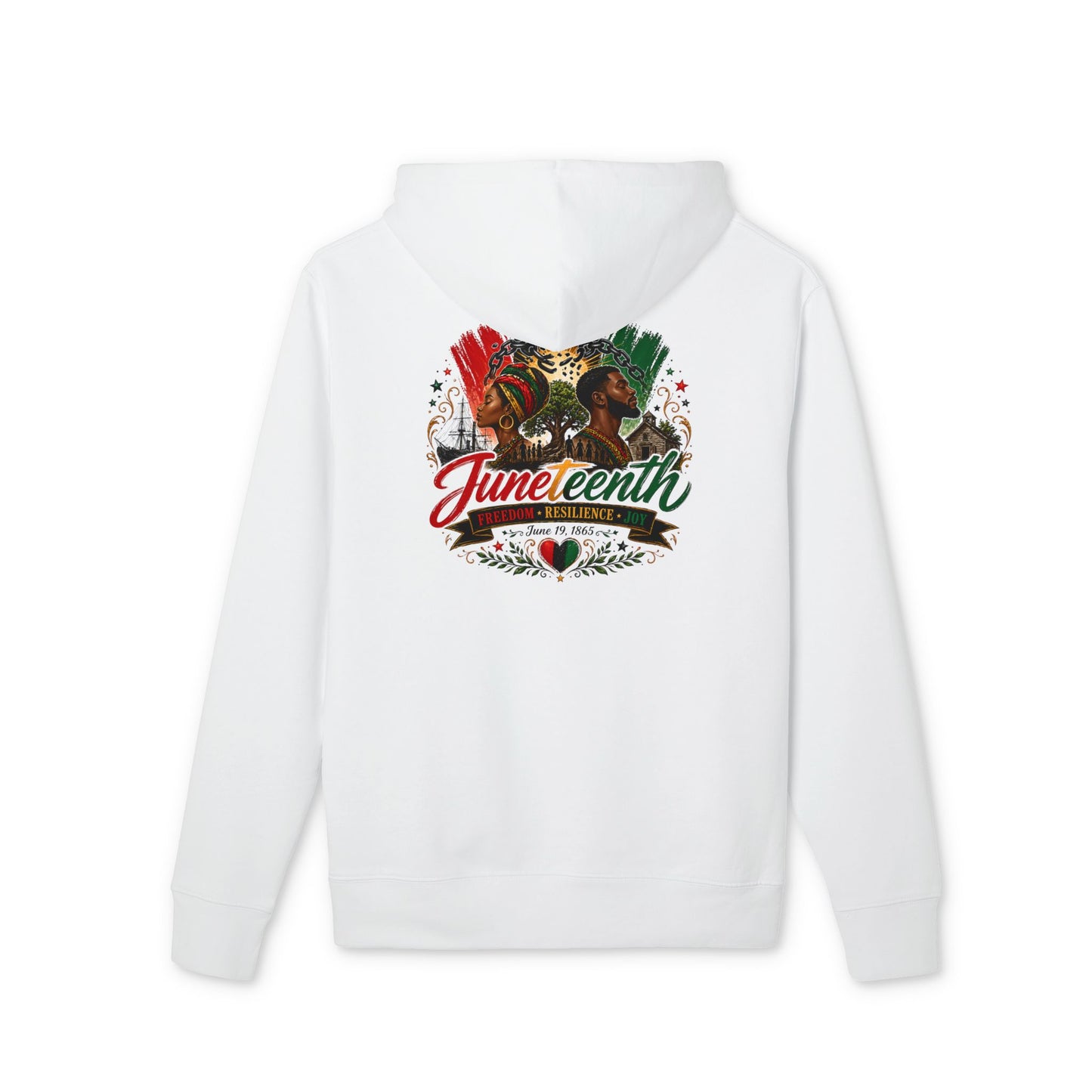 Juneteenth Celebration Hoodie — Black History Freedom Tribute