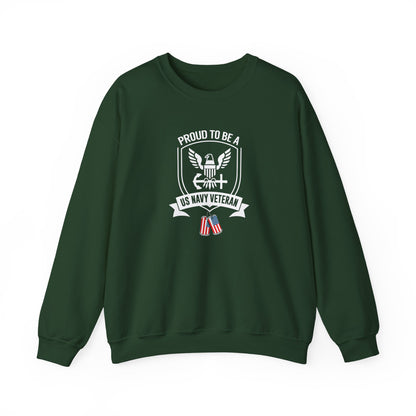 Proud to Be a US Navy Veteran Sweatshirt