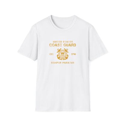 United States Coast Guard EST 1790 Semper Paratus T-Shirt