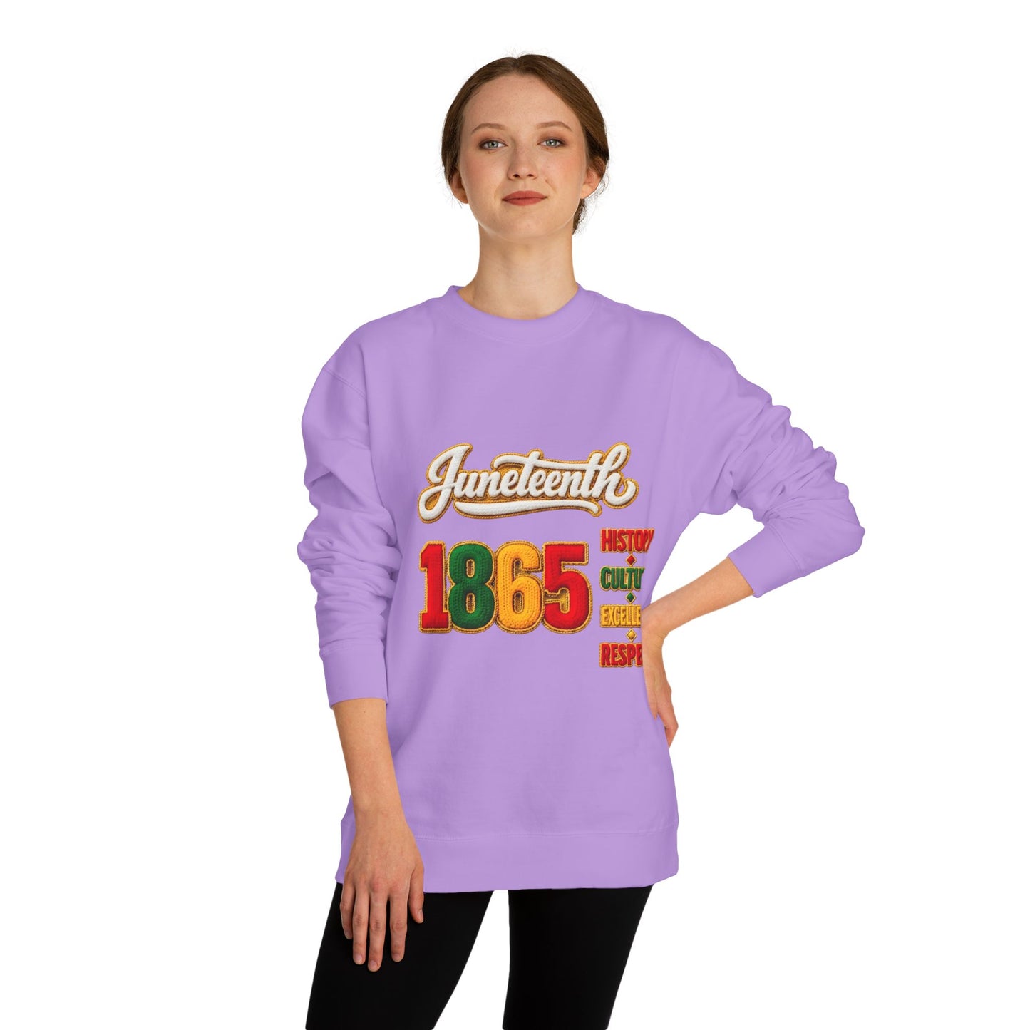 Juneteenth 1865 Sweatshirt — History • Culture • Resilience • Respect