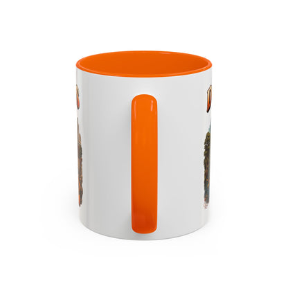 Dallas Skyline Accent Coffee Mug — Texas Souvenir Mug with Guitar & Cityscape