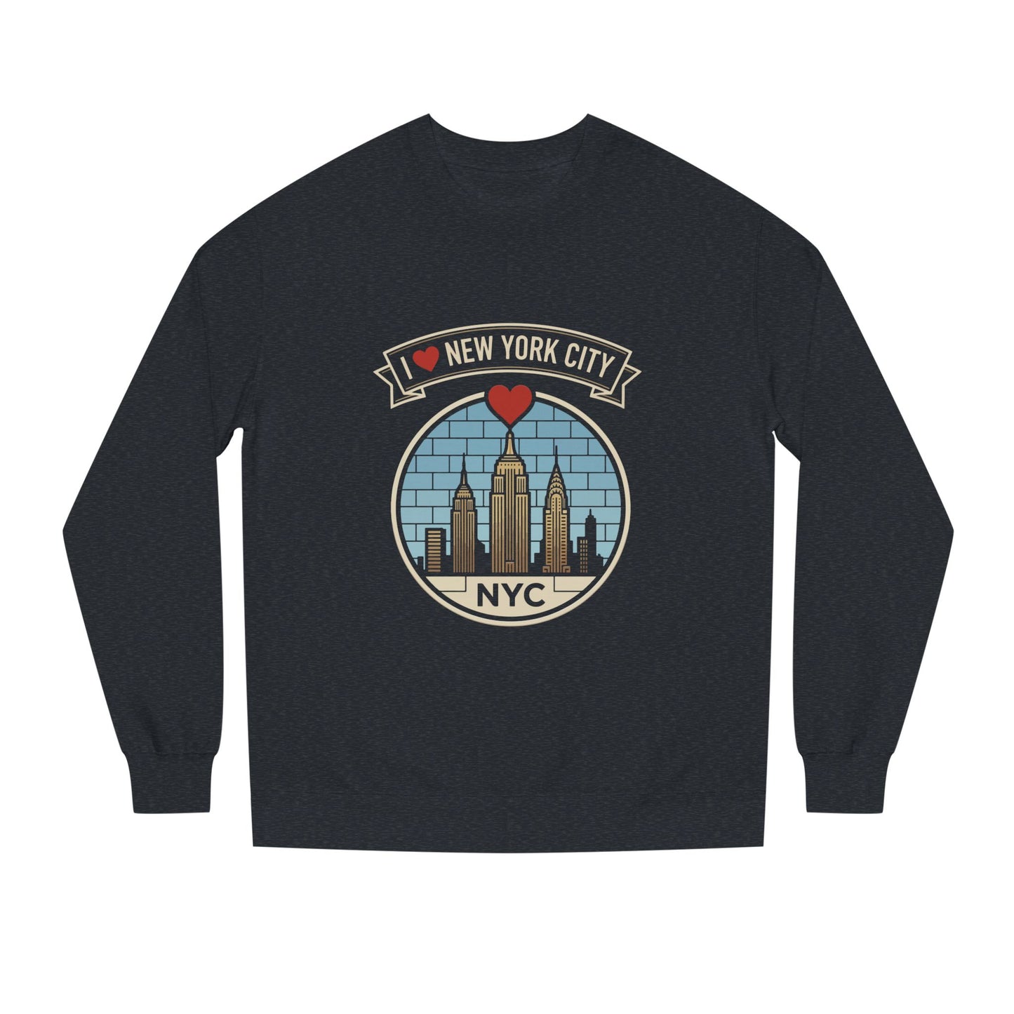 NYC Skyline Sweatshirt — I  New York City Crewneck