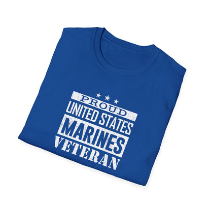 Proud United States Marines Veteran T-Shirt
