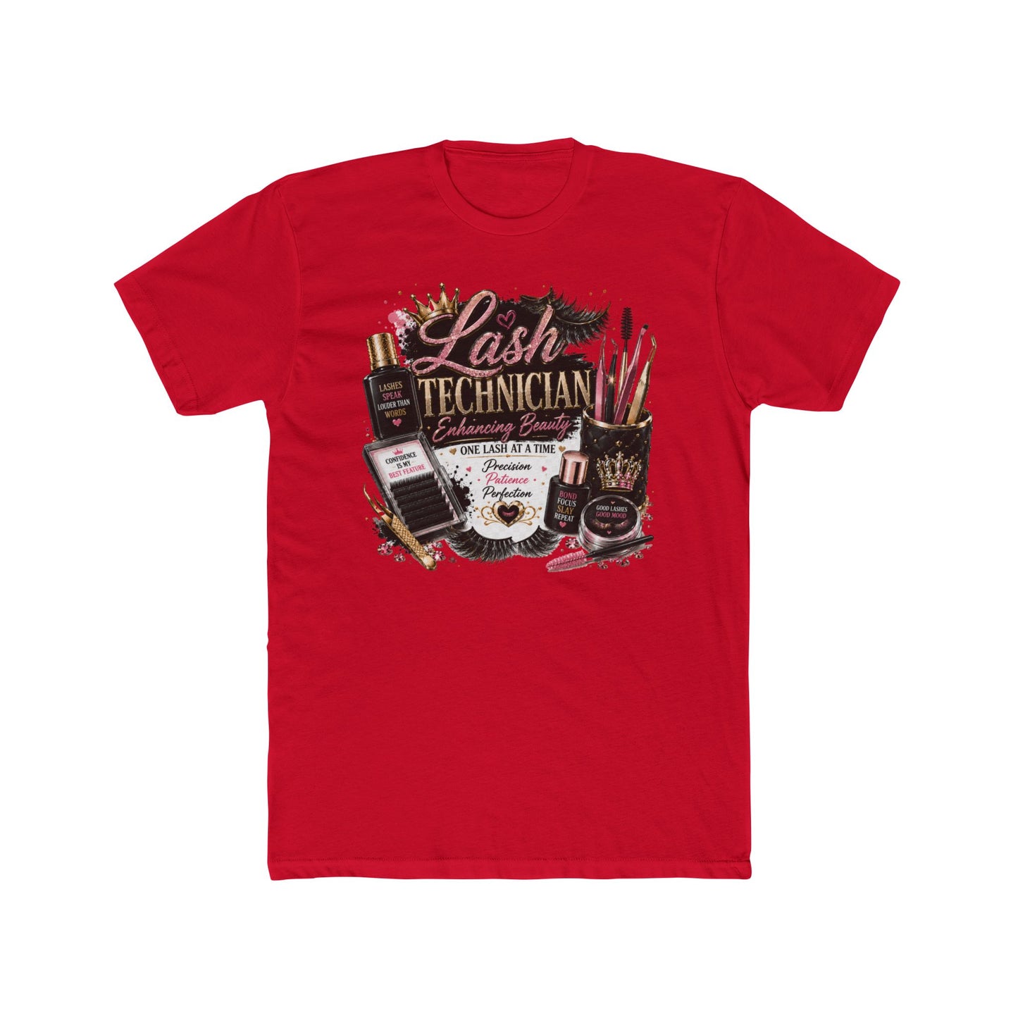Lash Technician Crew Tee - Eyelash Extension Artist T-Shirt