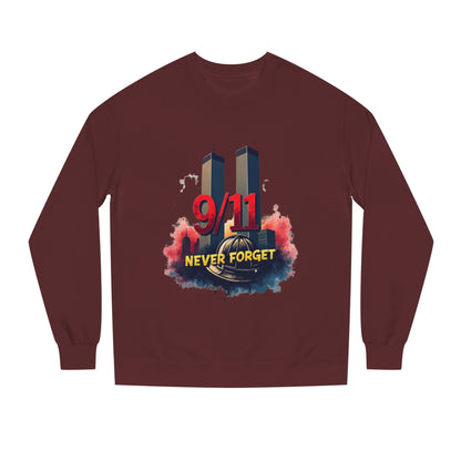 9/11 Never Forget Sweatshirt — Twin Towers Memorial Crewneck