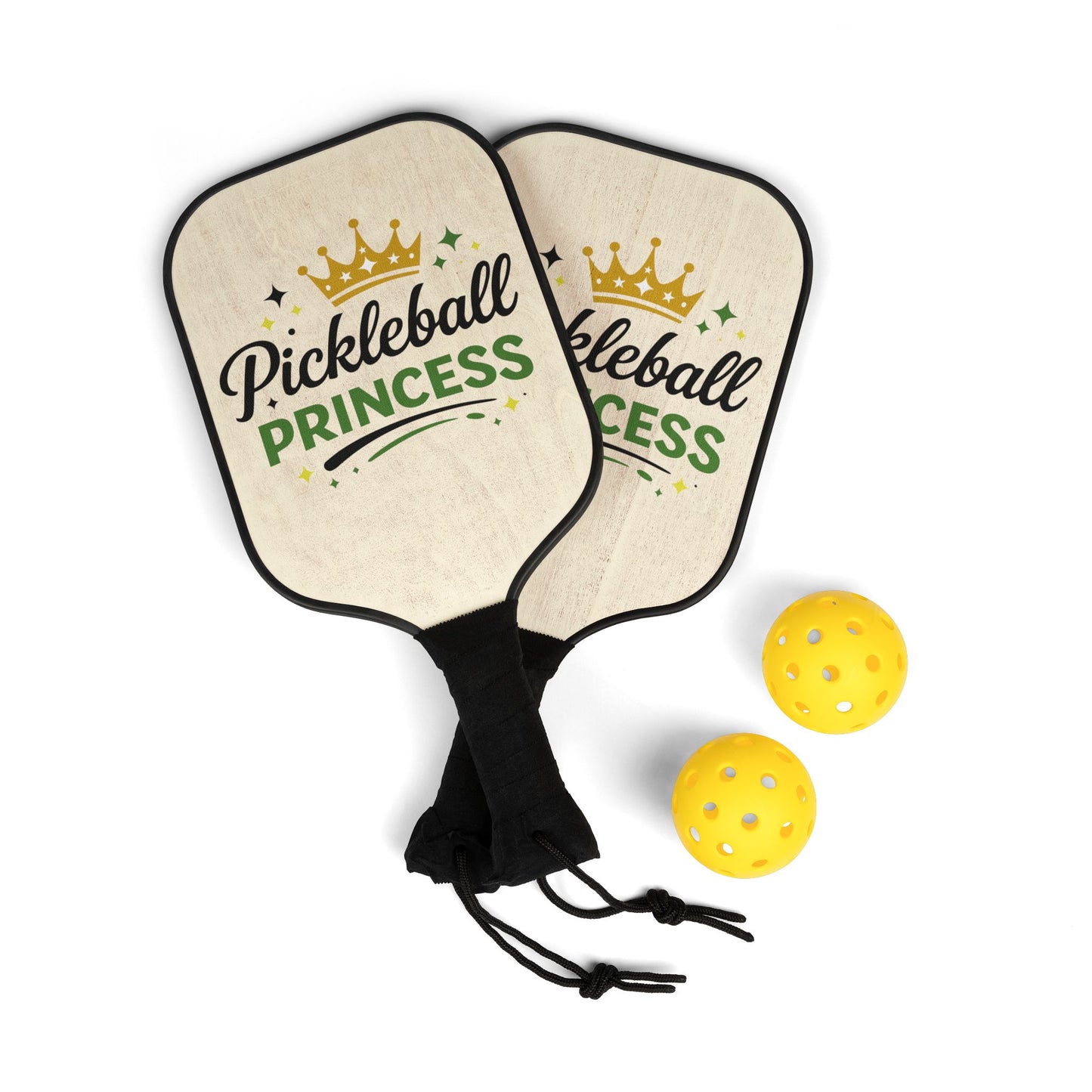 Pickleball Paddle Set – "Pickleball Princess" Design