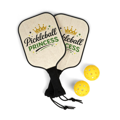 Pickleball Paddle Set – "Pickleball Princess" Design