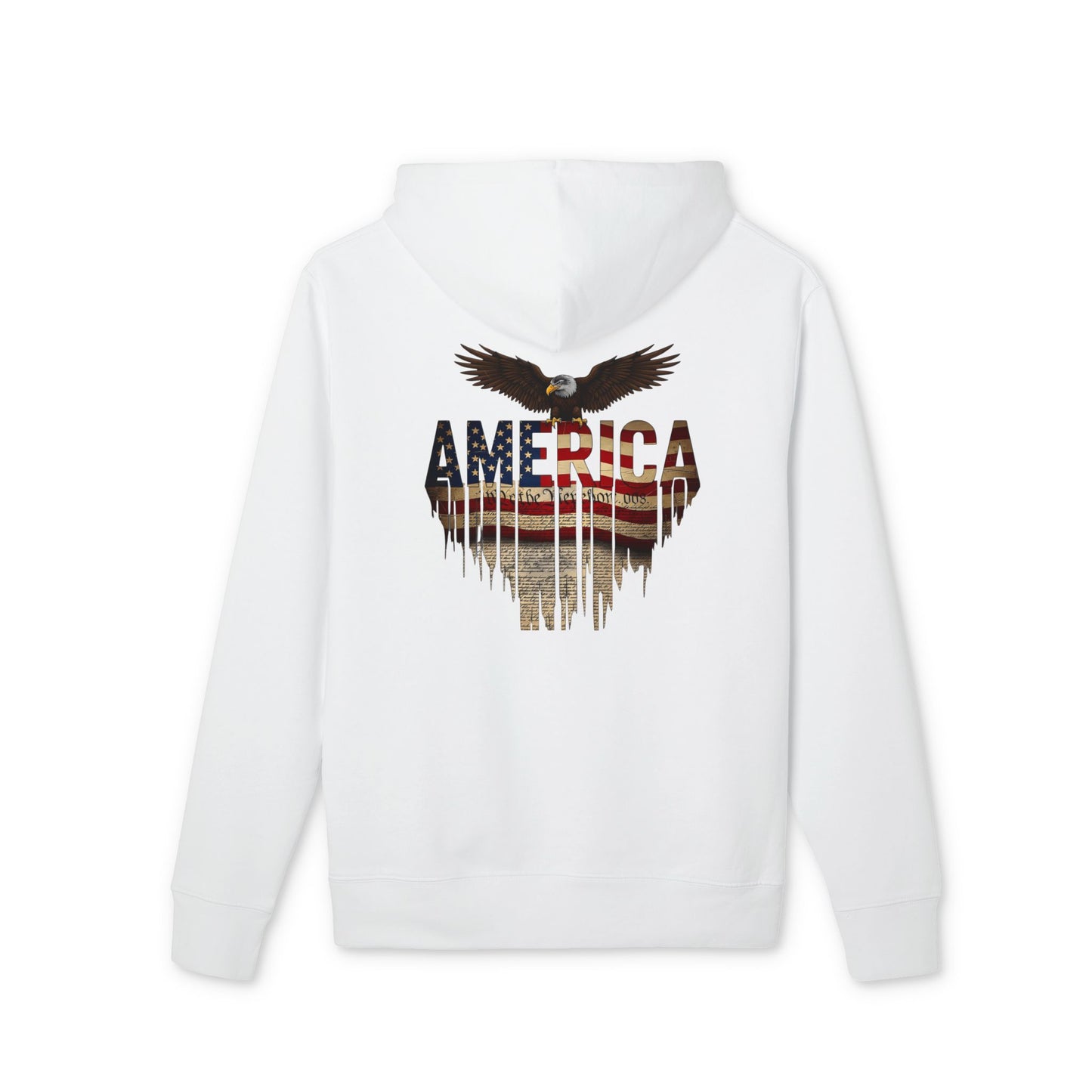 American Eagle Flag Hoodie — Patriotic USA Graphic Pullover