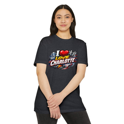 I Love Charlotte Racing T-Shirt