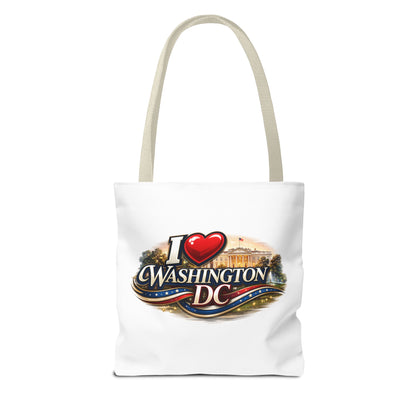 I  Washington DC Tote Bag — Souvenir City Landmark Shopper