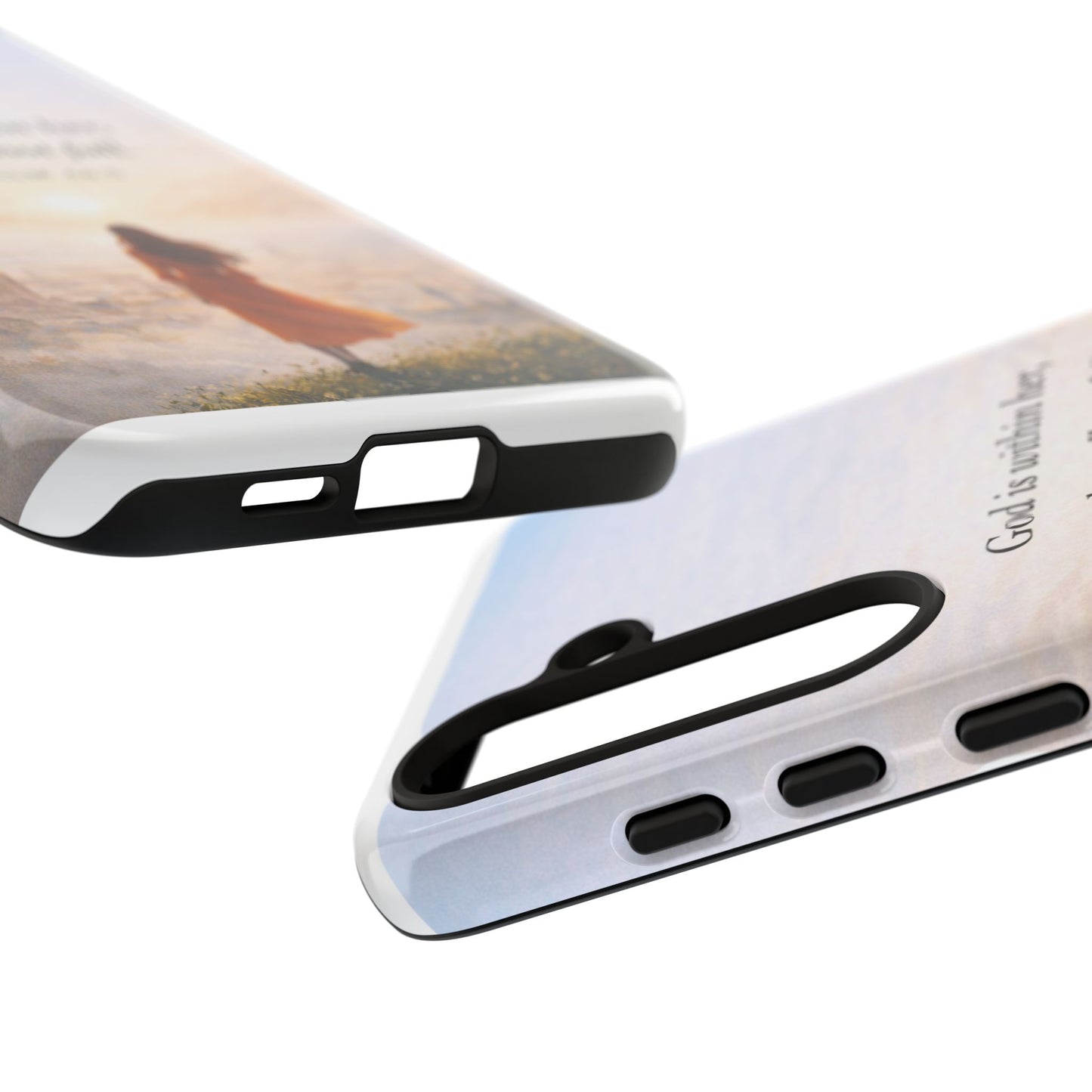 Inspirational Psalm 46:5 Phone Case — 'God is within her, she will not fall' Christian Phone Cover
