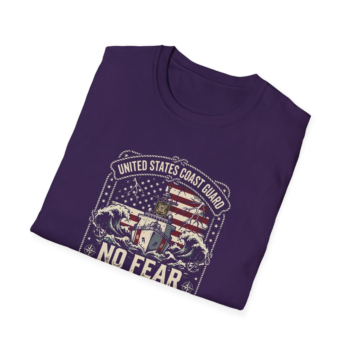 United States Coast Guard No Fear in the Storm T-Shirt