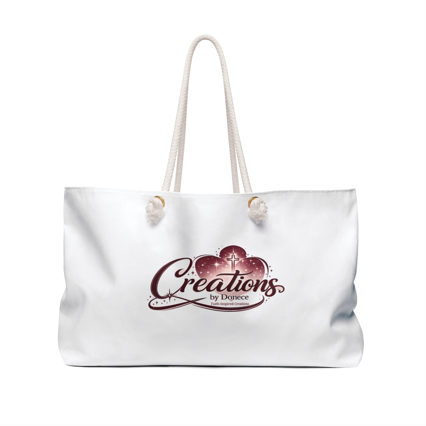 Weekender Bag — Creations by Despina Logo Tote