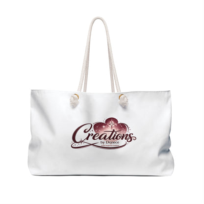 Weekender Bag — Creations by Despina Logo Tote