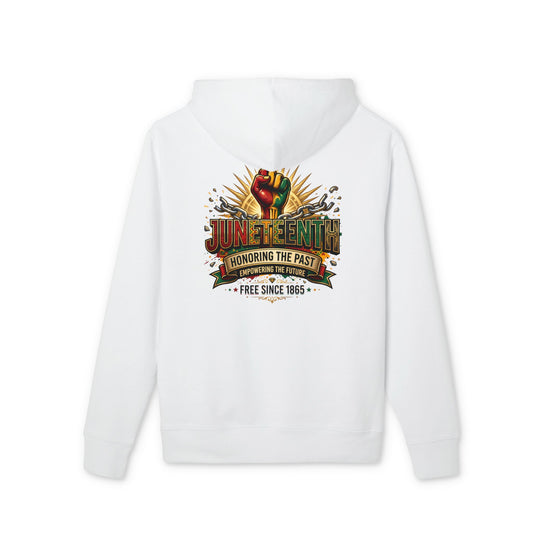 Juneteenth Hoodie – "Honoring the Past, Free Since 1865" Celebration Sweatshirt