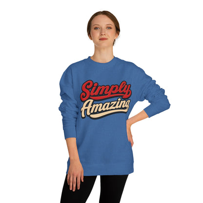 Simply Amazing Retro Crewneck Sweatshirt